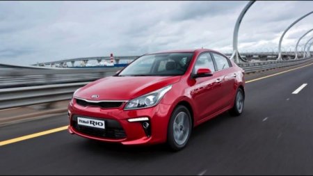 KIA Rio в апреле сохранил лидерство на авторынке России