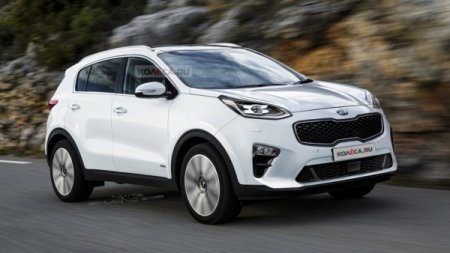 Каким будет новый KIA Sportage Появились первые изображения