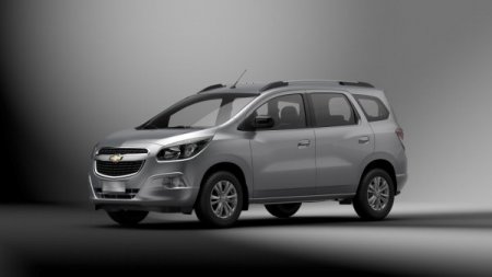 Обновлённый минивэн Chevrolet Spin официально представят в мае