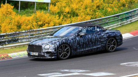 Bentley Continental GTC обзавелся новейшим 626-сильным W12