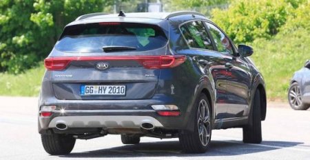 Первые фото "посвежевшего" KIA Sportage 2019 без камуфляжа попали в сеть