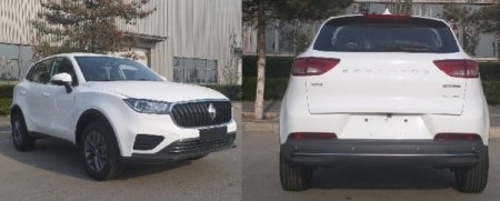 Новый кроссовер Borgward BX3 засветился без камуфляжа