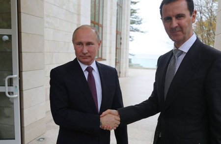 В Сочи состоялась встреча Путина и Асада