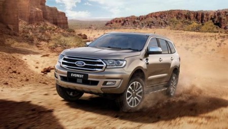 Рассекречен обновленный кроссовер Ford Endeavour