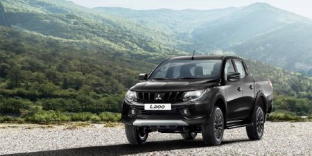 В Россию приехала спецверсия пикапа Mitsubishi L200 Black Line