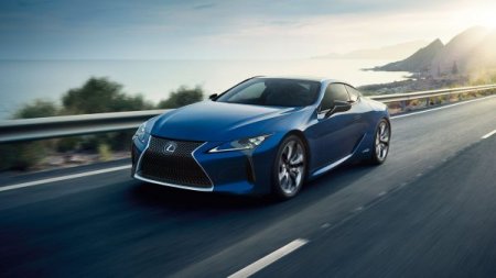 Lexus представил спецверсию LC Morphic Blue Limited Edition