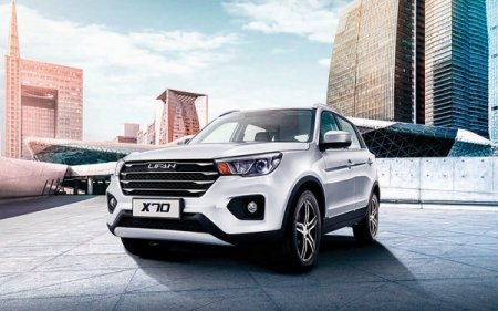 Lifan X70 обеспечил увеличение продаж в апреле на 3%