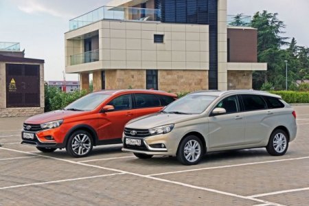 LADA Vesta SW и Vesta SW Cross удостоены премии «ТОП-5 Авто»