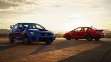 Седаны Subaru WRX и WRX STI обновились до 2019 года