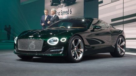 Самым красивым автомобилем в мире стал Bentley EXP10 Speed 6