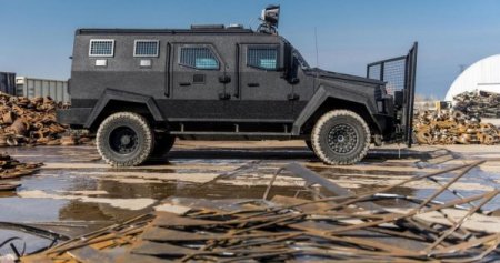 Канадцы создали самый необычный внедорожник Inkas Sentry MPV для полиции