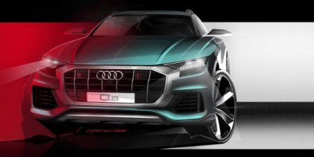 Серийный кроссовер Audi Q8 повторит дизайн концепта