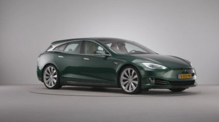 Голландцы построили шутинг-брейк на базе Tesla Model S