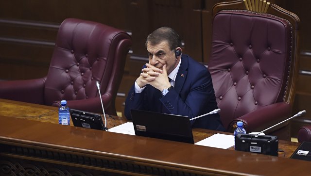 Спикер парламента Армении покинул заседание во время речи Пашиняна