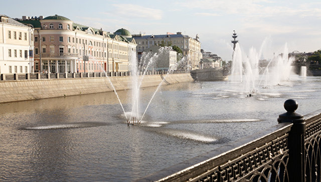 В Москве запустили пять новых фонтанов