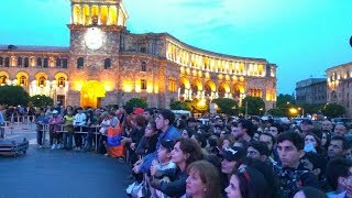 В Ереване прошел митинг-концерт с участием Сержа Танкяна