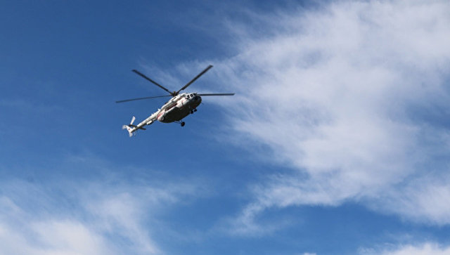 Вертолет МЧС вылетел в подтопленный поселок в Хабаровском крае