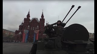 Видео 360: «Терминатор» на Красной площади