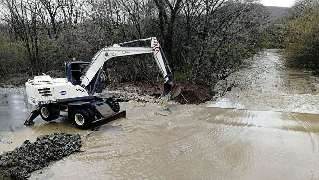 В Хабаровском крае вода ушла из подтопленного поселка