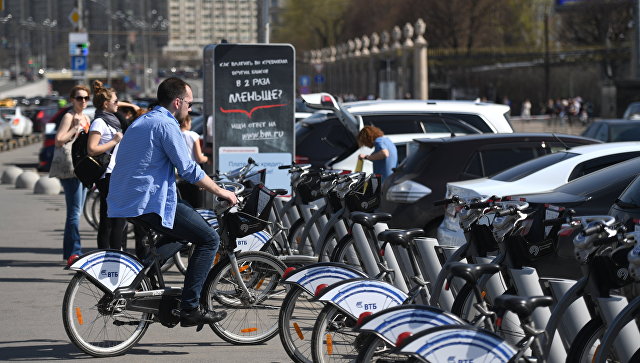 В Москве с начала сезона совершили 320 тысяч поездок на велосипедах