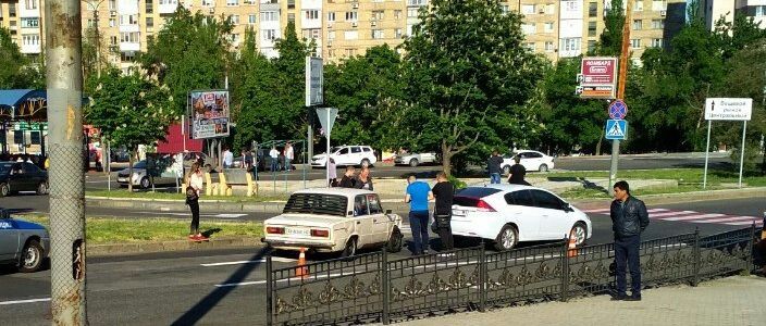 В Донецке произошло ДТП на рынке