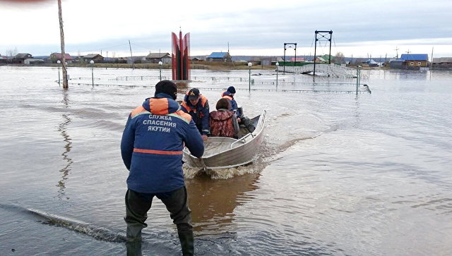 СК возбудил дело после подтопления трех поселков в Якутии