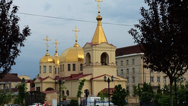 Прихожане храма в Грозном рассказали, как блокировали дверь, услышав стрельбу