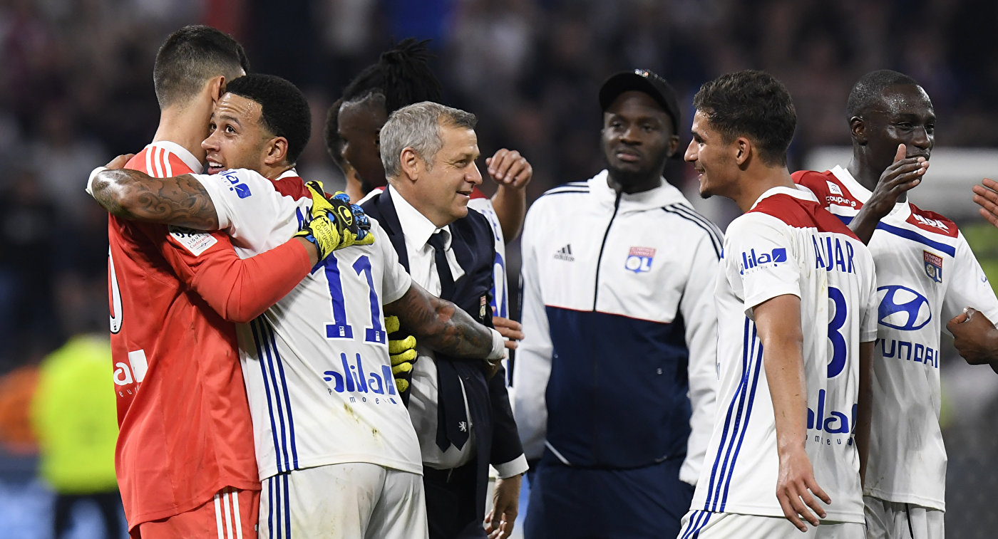 "Лион" стал 3-м в чемпионате Франции и выступит в группе Лиги чемпионов-2018/19