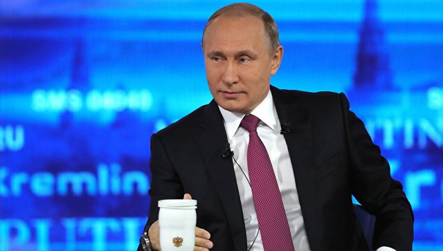 Прямая линия с Путиным пройдет до 14 июня