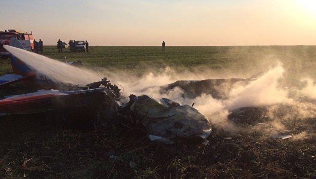 В МЧС рассказали подробности крушения самолета в Волгоградской области