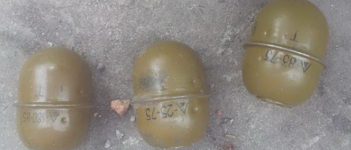 В Лисичанске в доме члена НВФ «ЛНР» изъяли целый арсенал оружия (Фото)