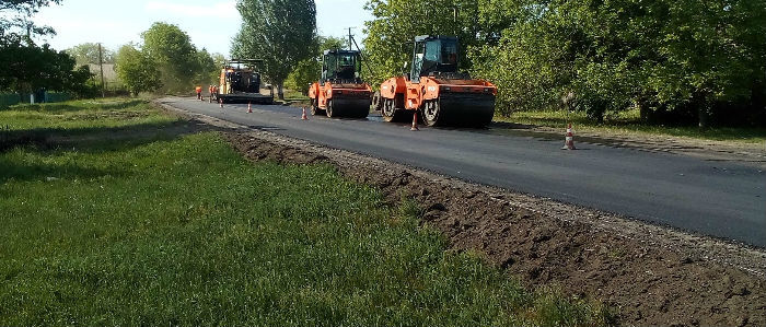 На Донетчине ремонтируют трассу «Мариуполь - Запорожье» (Фото)