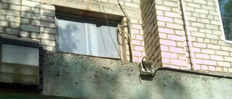 Эксперимент в Покровске: С «Безопасного дома» украли видеокамеры (Фото)
