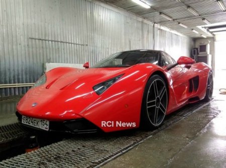 Первый спорткар Marussia B1 восстановили в Новосибирске