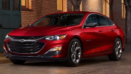 Новый седан Chevrolet Malibu выйдет в 2019 году