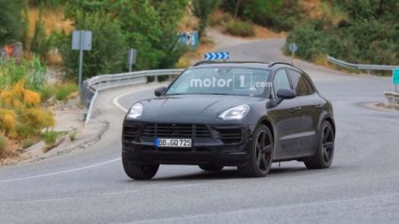 Обновленный Porsche Macan вывели на дорожные тесты