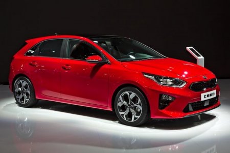 На автосалон в Москву привезут новый хэтчбэк KIA Ceed