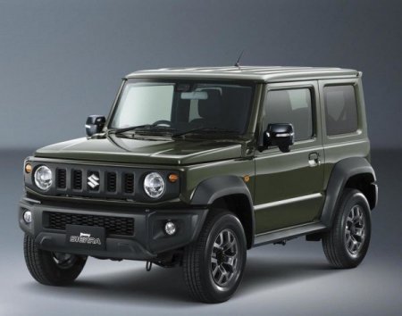 Внедорожник Suzuki Jimny нового поколения рассекречен до премьеры