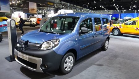 В РФ приехал электрофургон Renault Kangoo Z.E с увеличенным запасом хода