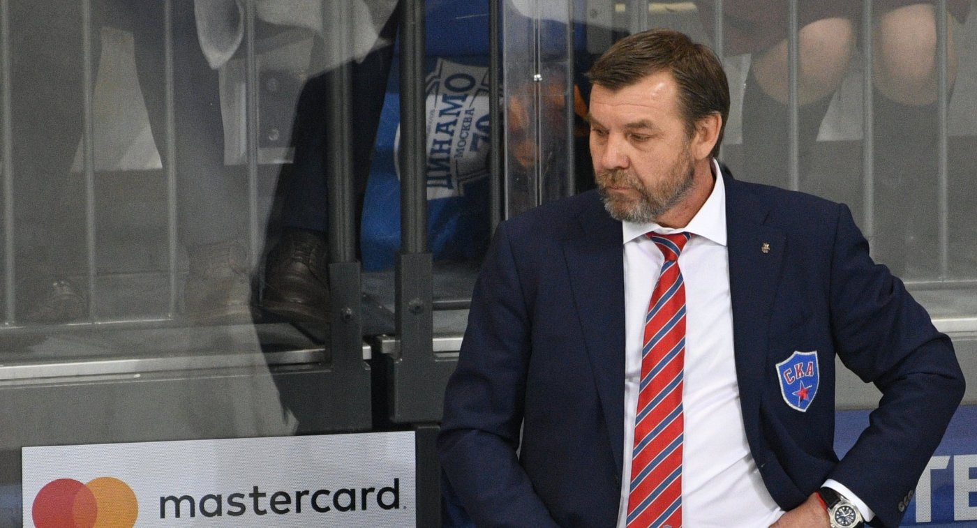 Олег Знарок, покинувший пост главного тренера СКА
