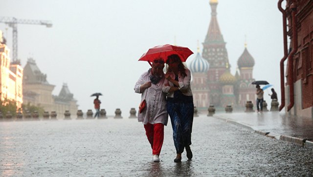 В Москве ожидается облачная погода с кратковременными дождями
