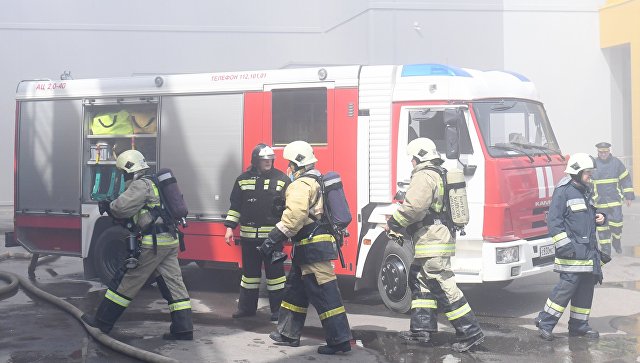Пожар в казанском ТЦ "Порт" тушили около семи часов