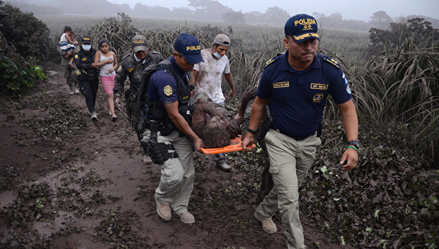 В Гватемале сообщили о 192 пропавших без вести из-за извержения вулкана