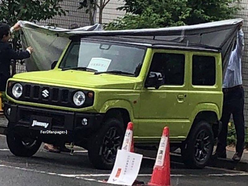 Рассекречен облик нового Suzuki Jimny