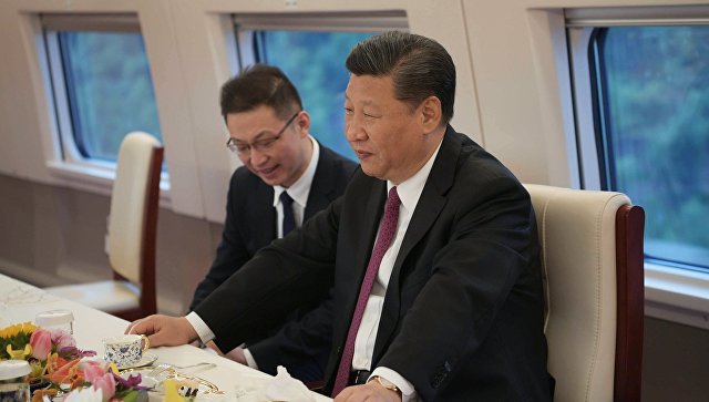 Си Цзиньпин выступил с речью на заседании совета лидеров государств ШОС