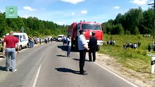 ЧП в Орловской области: ФАН публикует видео с места столкновения поезда с автобусом