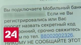 Новые уловки телефонных мошенников: как не остаться без денег на карте - Россия 24