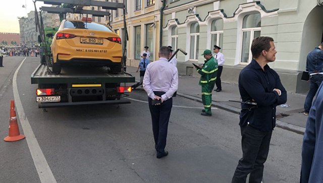 В Москве возбудили уголовное дело из-за наезда такси на пешеходов