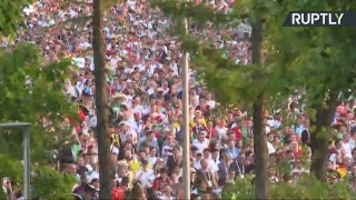 Болельщики сборных Германии и Мексики покидают стадион «Лужники» — LIVE