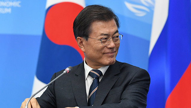 Президент Южной Кореи начинает визит в Россию